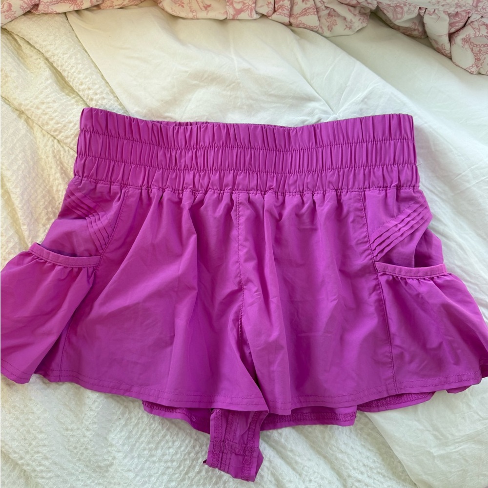 Purple Free People Movement Shorts